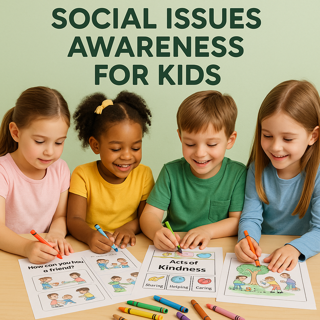 Kids Engaged in Kindness Activities