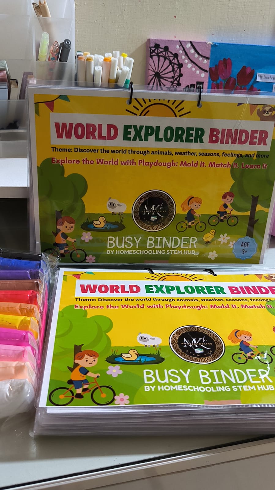 world explorer binder