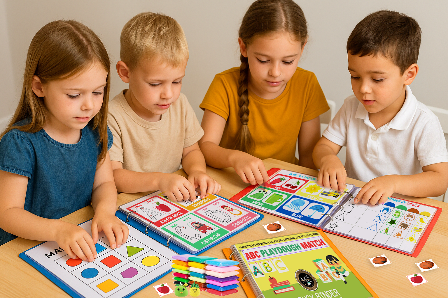 Activity Binders for Kids – Homeschooling