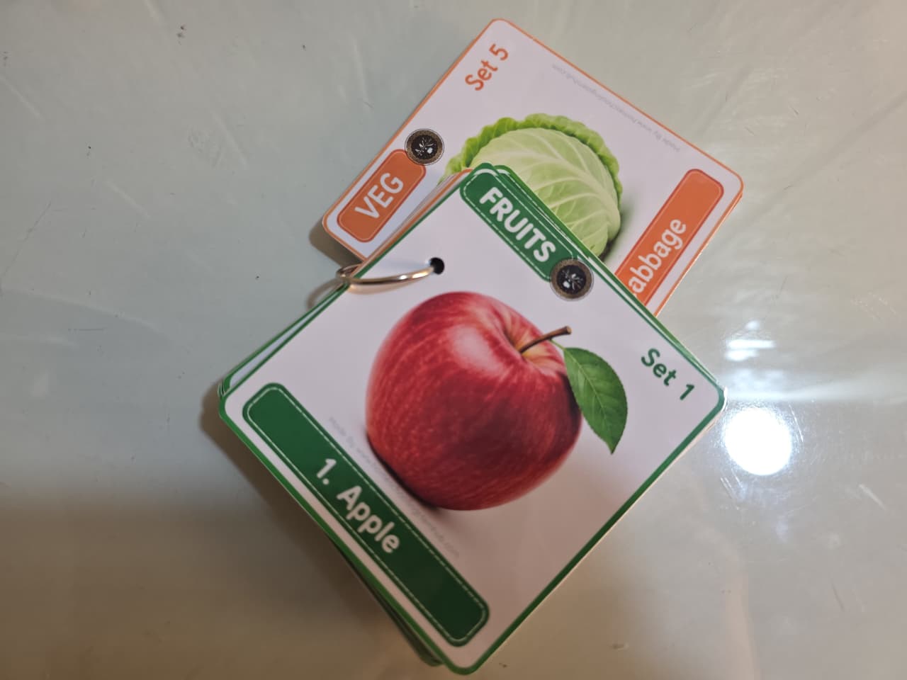 Fruits and Vegetables Cards