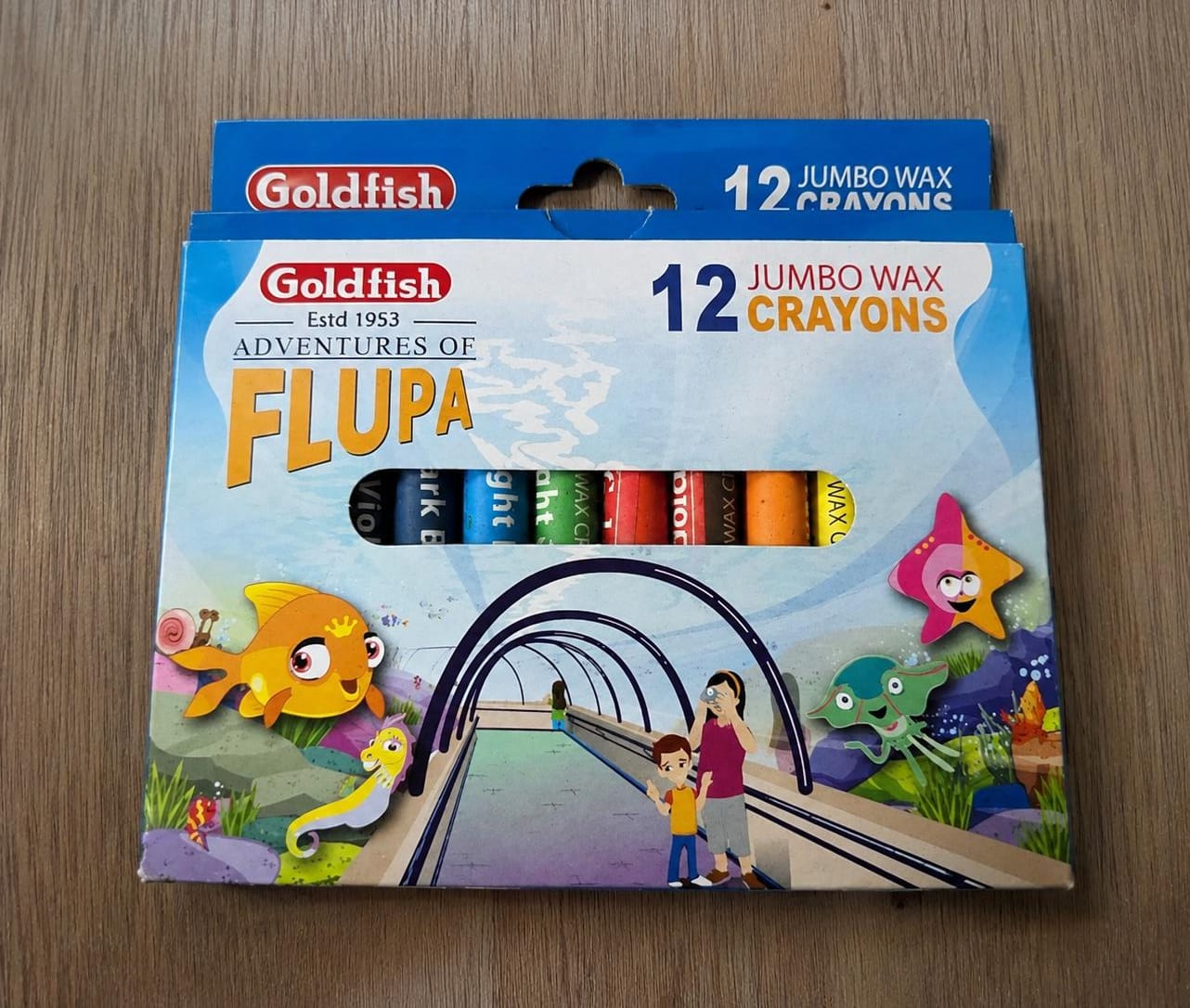 Goldfish Jumbo Wax Crayons